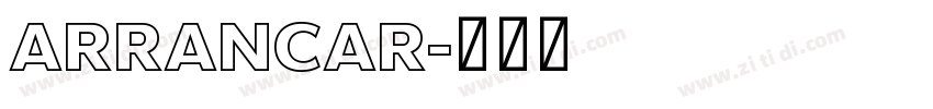 arrancar字体转换