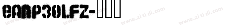EanP30Lfz字体转换