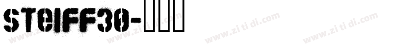 steiff30字体转换