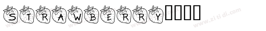 STRAWBERRY字体转换