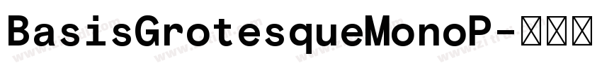 BasisGrotesqueMonoP字体转换 BasisGrotesqueMonoP字体转换