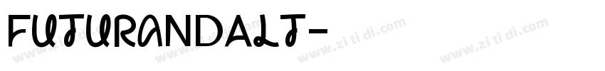 FuturaNDAlt字体转换