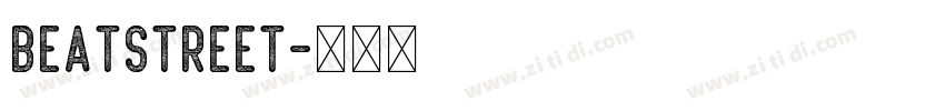 beatstreet字体转换