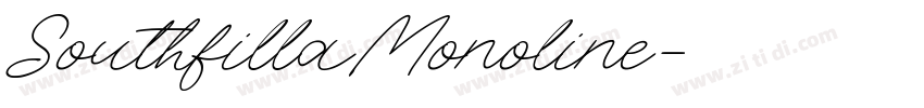 SouthfillaMonoline字体转换 SouthfillaMonoline字体转换