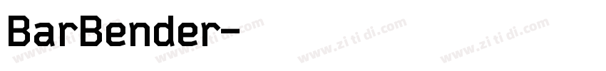 BarBender字体转换