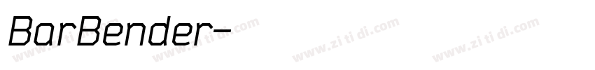 BarBender字体转换