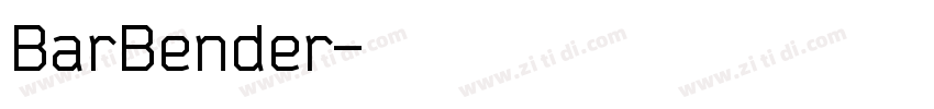 BarBender字体转换