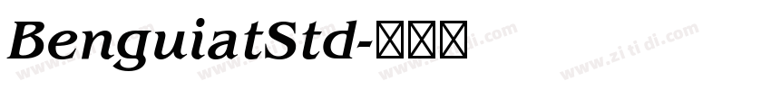 BenguiatStd字体转换 BenguiatStd字体转换