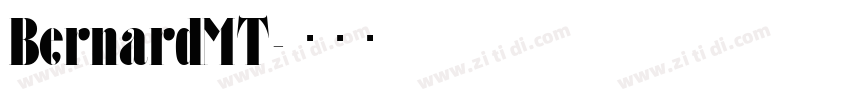 BernardMT字体转换