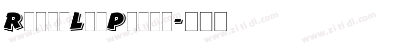 RuachLetPlain字体转换