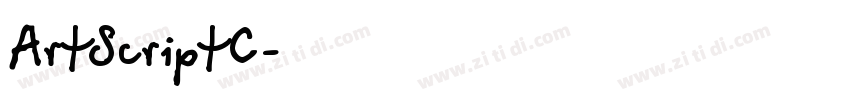 ArtScriptC字体转换