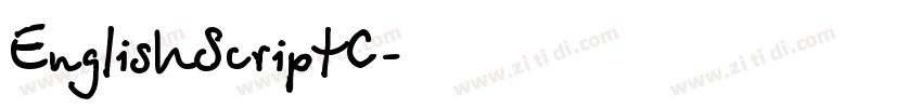 EnglishScriptC字体转换