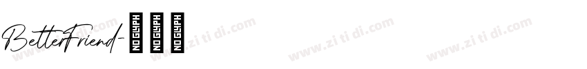 BetterFriend字体转换