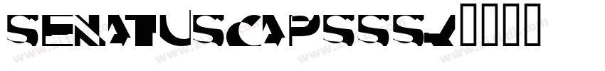 SenatusCapsSSK字体转换