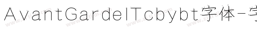 AvantGardeITcbybt字体字体转换