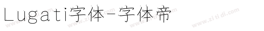 Lugati字体字体转换