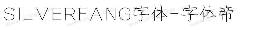 SILVERFANG字体字体转换