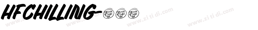 HFChilling字体转换