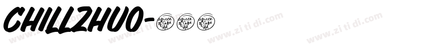 chillZhuo字体转换