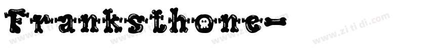 Franksthone字体转换