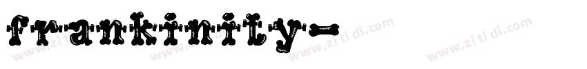 frankinity字体转换