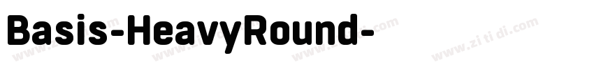 Basis-HeavyRound字体转换