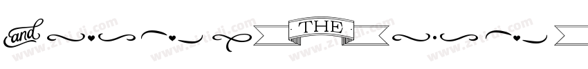Ornaments字体转换