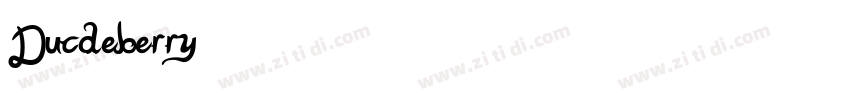 Ducdeberry字体转换