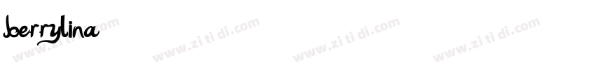 berrylina字体转换