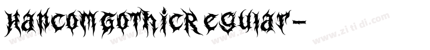 HancomGothicRegular字体转换 HancomGothicRegular字体转换