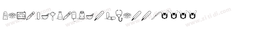 MedicalSignaturettf字体转换
