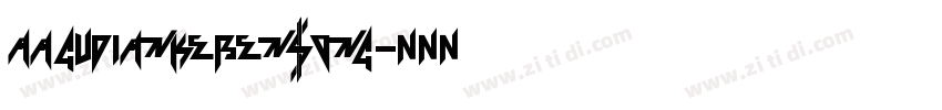 AaGuDianKeBenSong字体转换