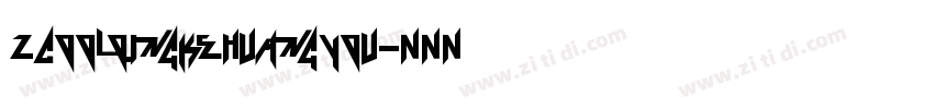 ZCOOLQingKeHuangYou字体转换