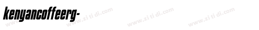kenyancoffeerg字体转换