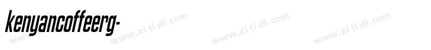 kenyancoffeerg字体转换