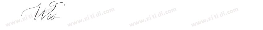苍耳今楷W05字体转换