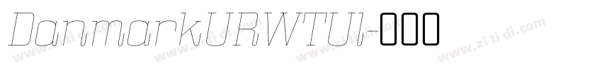 DanmarkURWTUl字体转换