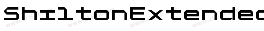 ShiltonExtended字体转换