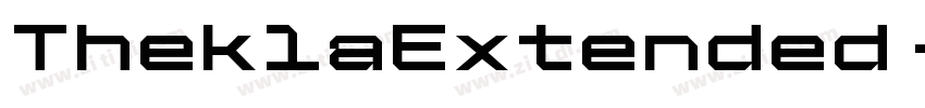 TheklaExtended字体转换