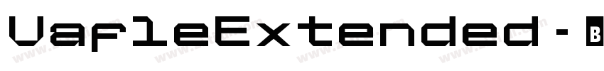 VafleExtended字体转换