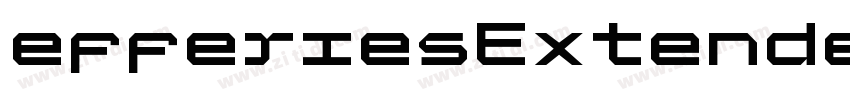 efferiesExtended字体转换