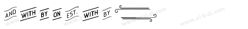 entsani字体转换