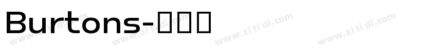 Burtons字体转换