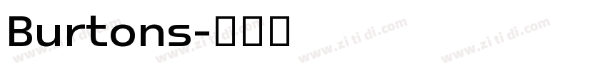 Burtons字体转换