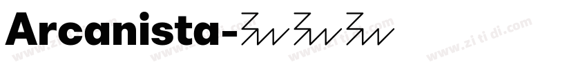 Arcanista字体转换