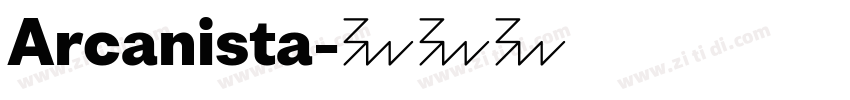 Arcanista字体转换