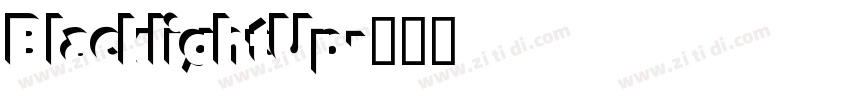 BlacklightUp字体转换