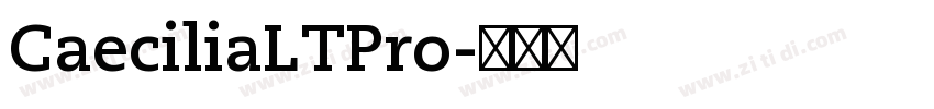 CaeciliaLTPro字体转换