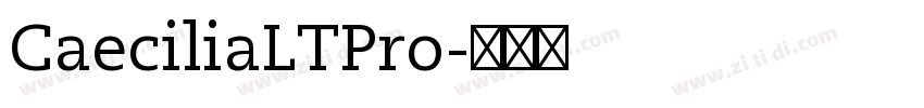 CaeciliaLTPro字体转换