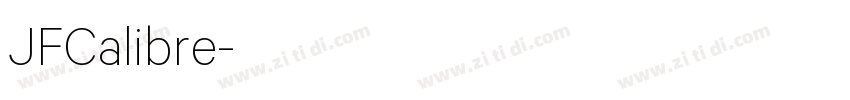 JFCalibre字体转换